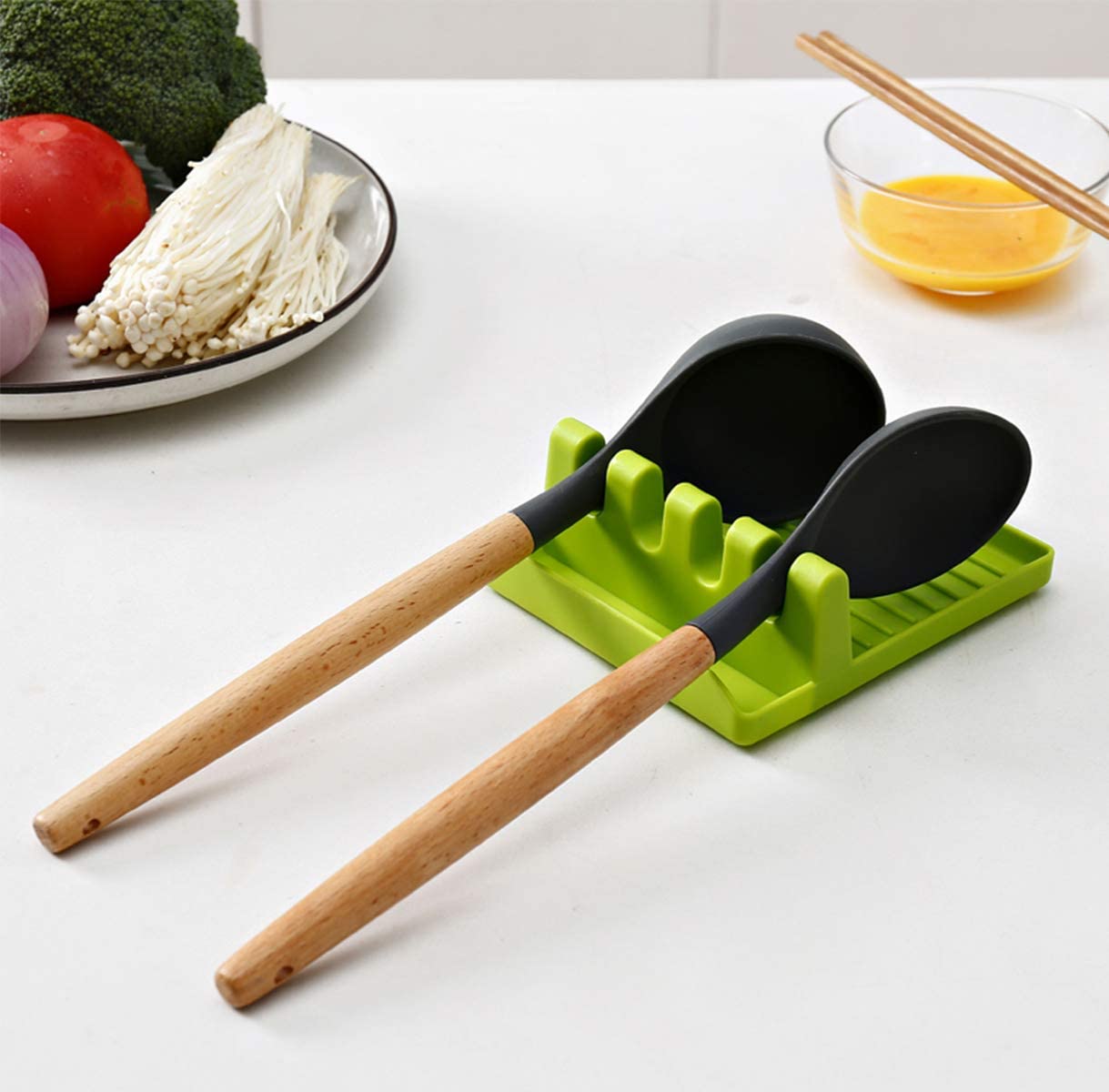 Multi-functional spatula holder for kitchen utensils Multi-functional spatula holder for kitchen utensils
